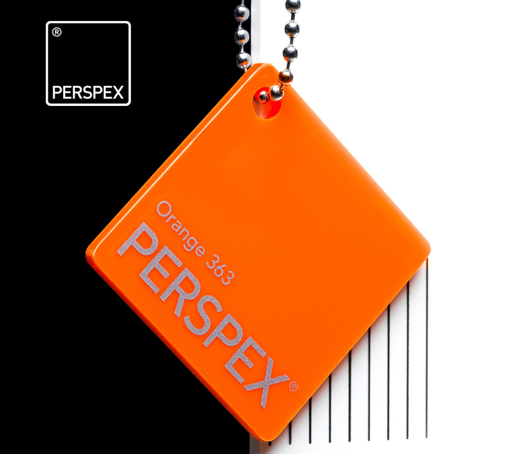 Plexiglas oranje 5 mm - Op maat & Snel geleverd