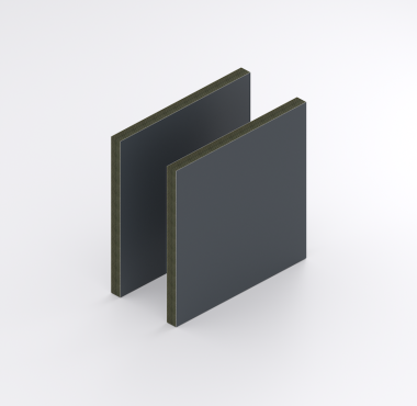 Trespa® Izeon Varitop 6 mm Antraciet RAL 7016