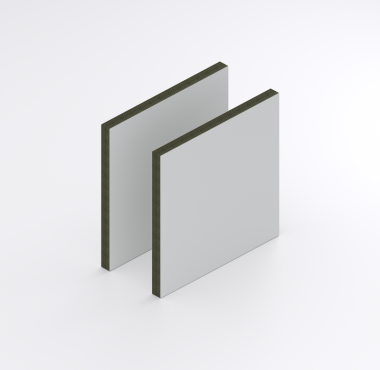Trespa® Izeon Varitop 6 mm Steen Grijs RAL 7030