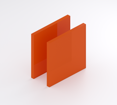 Plexiglas Oranje 3 Mm Plexikopen Be Uw Kunststof Specialist