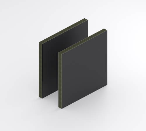 Trespa® Izeon Varitop 6 mm Zwart RAL 9005