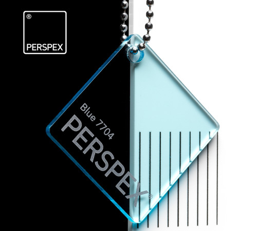 Plexiglas Gekleurd Transparant Blauw 7704 3 mm