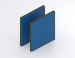 HPL Structuur plaat 6 mm Blauw RAL 5010